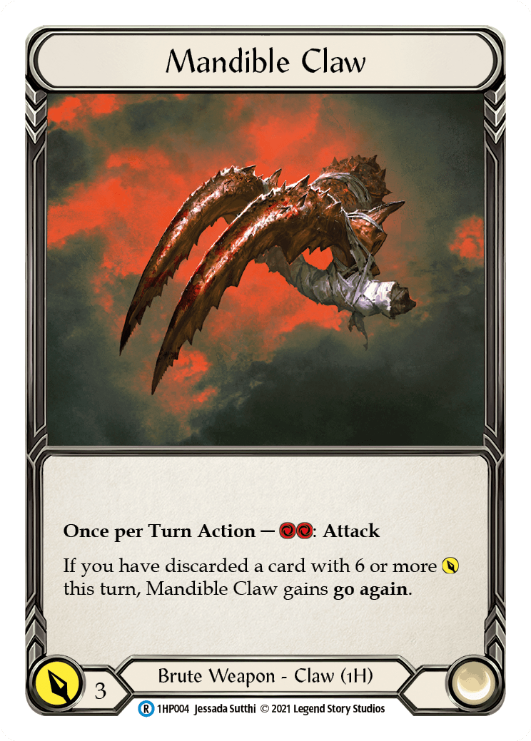 Mandible Claw (Left) [1HP004] (History Pack 1) - POKÉ JEUX