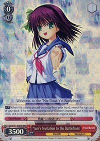 L'invitation de Yuri au front de bataille (AB/W31-E060R RRR) [Angel Beats ! Re:Modifier] 