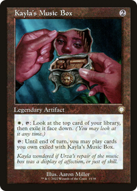 Kayla's Music Box (Retro) [The Brothers' War Commander]