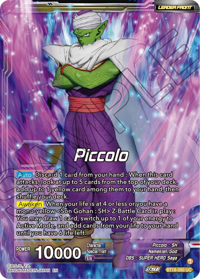 Piccolo // Piccolo, Facing New Foes (BT18-090) [Dawn of the Z-Legends] - POKÉ JEUX