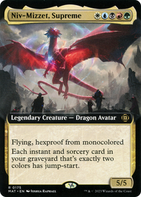 Niv-Mizzet, Supreme (Extended Art) [March of the Machine: The Aftermath]