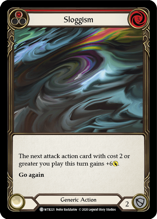 Sloggism (Red) [U-WTR221] (Welcome to Rathe Unlimited) Unlimited Rainbow Foil - POKÉ JEUX