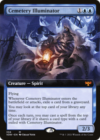 Cemetery Illuminator (Extended Art) [Innistrad: Crimson Vow]