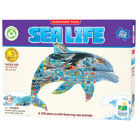 WILDLIFE WORLD - SEA LIFE PUZZLE  (200PCS) (EN) (Special Order)