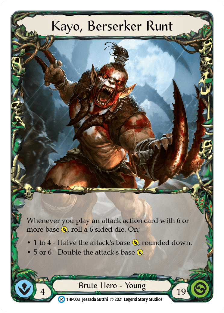 Kayo, Berserker Runt [1HP003] (History Pack 1) - POKÉ JEUX