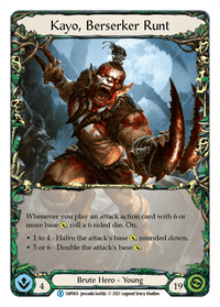 Kayo, Berserker Runt [1HP003] (History Pack 1) - POKÉ JEUX