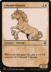 Celestial Unicorn (Showcase) [Dungeons & Dragons: Adventures in the Forgotten Realms]