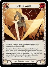 Ode to Wrath [U-MON013] (Monarch Unlimited) Unlimited Normal - POKÉ JEUX