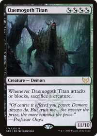 Daemogoth Titan [Strixhaven: School of Mages]