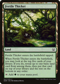 Fertile Thicket [Duel Decks: Nissa vs. Ob Nixilis]