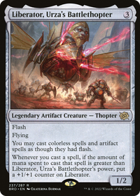 Liberator, Urza's Battlethopter [The Brothers' War]