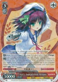 Les actions indépendantes de Yuri (AB/W31-E058 RR) [Angel Beats ! Re:Modifier] 