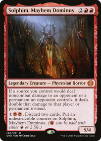 Solphim, Mayhem Dominus [Phyrexia: All Will Be One]