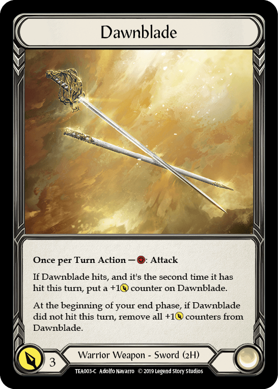 Dawnblade [TEA003-C] (Dorinthea Hero Deck) 1st Edition Normal - POKÉ JEUX