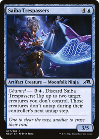 Saiba Trespassers [Kamigawa: Neon Dynasty]