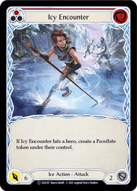 Icy Encounter (Red) [U-ELE157] (Tales of Aria Unlimited) Unlimited Rainbow Foil - POKÉ JEUX