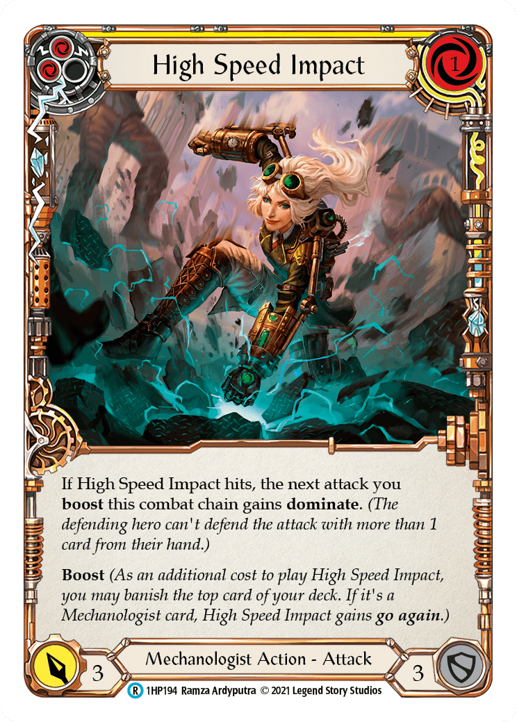 High Speed Impact (Yellow) [1HP194] (History Pack 1) - POKÉ JEUX