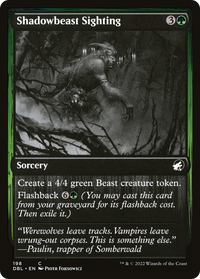 Shadowbeast Sighting [Innistrad: Double Feature]