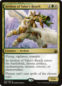 Archon of Valor's Reach [Battlebond]