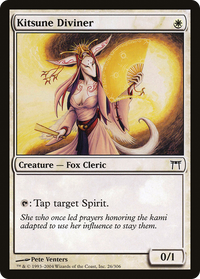 Kitsune Diviner [Champions of Kamigawa]