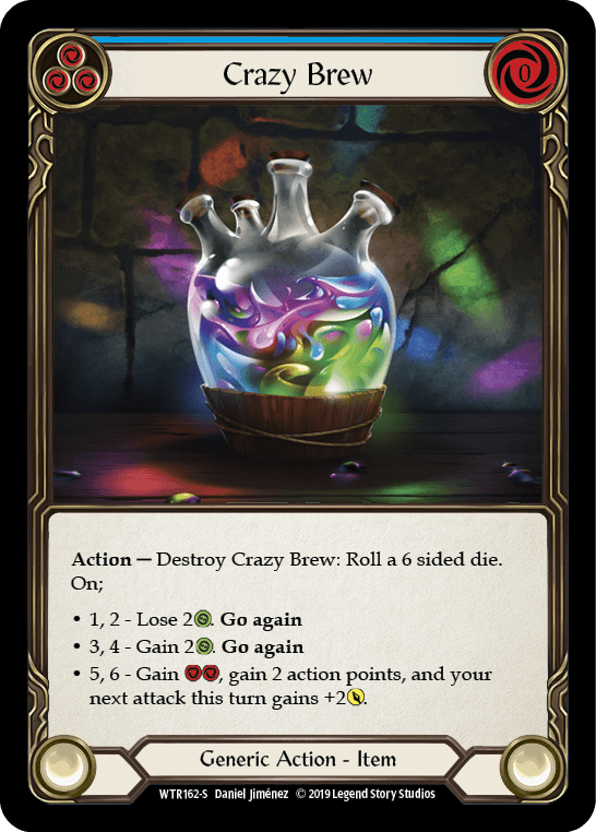 Crazy Brew [WTR162-S] (Welcome to Rathe) Alpha Print Normal - POKÉ JEUX
