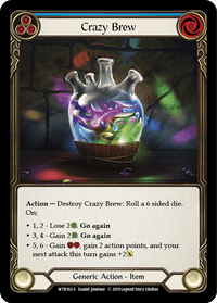 Crazy Brew [WTR162-S] (Welcome to Rathe) Alpha Print Normal - POKÉ JEUX