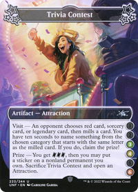 Trivia Contest (3-4-6) [Unfinity]