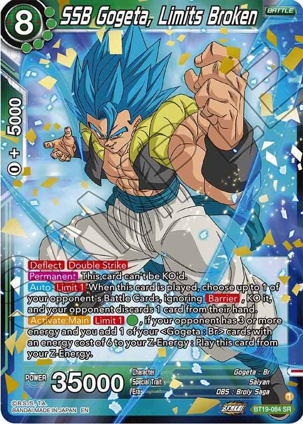 SSB Gogeta, Limits Broken (BT19-084) [Fighter's Ambition] - POKÉ JEUX