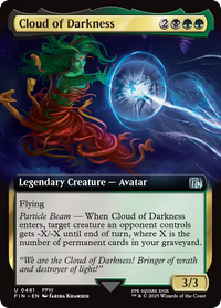 Cloud of Darkness (Extended Art) (FIN-481) - FINAL FANTASY Foil