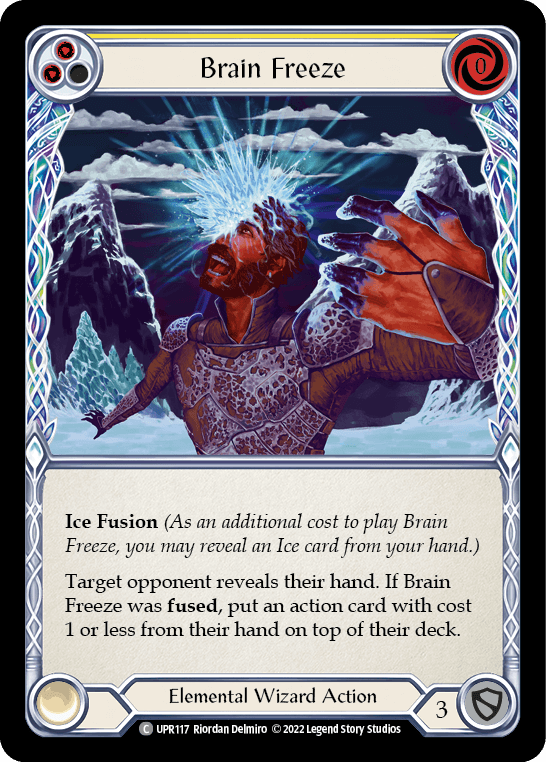 Brain Freeze (Yellow) [UPR117] (Uprising) - POKÉ JEUX