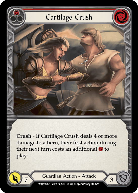 Cartilage Crush (Red) [WTR060-C] (Welcome to Rathe) Alpha Print Rainbow Foil - POKÉ JEUX