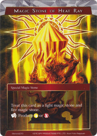 Pierre magique du rayon de chaleur (Memoria070) [Cartes Memoria Alice Origin] 