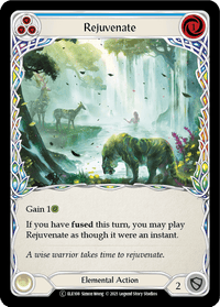 Rejuvenate (Blue) [U-ELE108] (Tales of Aria Unlimited) Unlimited Normal - POKÉ JEUX