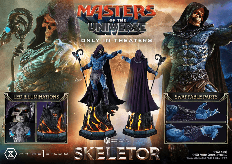 Real Elite Masterline Masters of the Universe (2026 Film) Skeletor (Pre-Order)