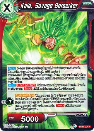 Kale, Savage Berserker (BT11-004) [Vermilion Bloodline] - POKÉ JEUX