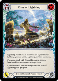 Rites of Lightning (Yellow) [ELE071] (Tales of Aria) 1st Edition Normal - POKÉ JEUX