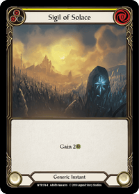 Sigil of Solace (Yellow) [WTR174-R] (Welcome to Rathe) Alpha Print Normal - POKÉ JEUX