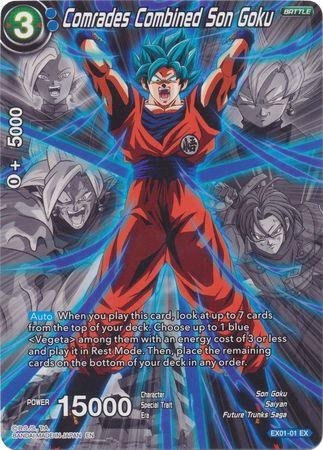 Comrades Combined Son Goku (Alternate Art) (EX01-01) [Special Anniversary Set 2020] - POKÉ JEUX