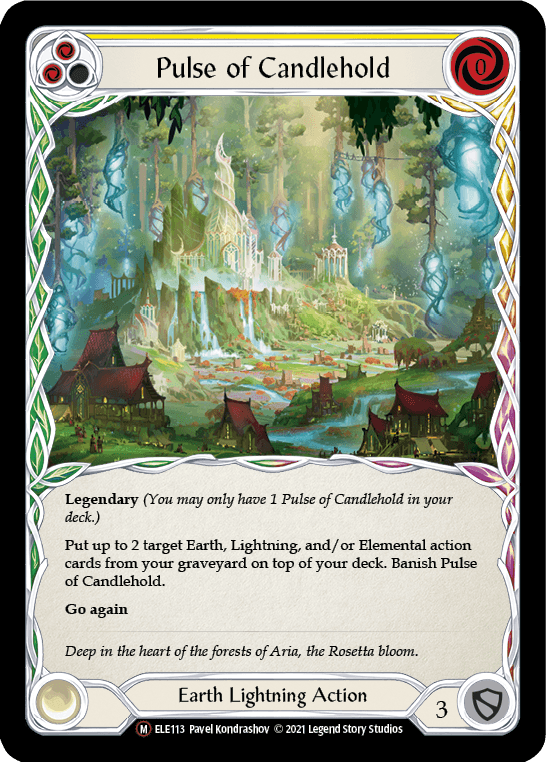Pulse of Candlehold [U-ELE113] (Tales of Aria Unlimited) Unlimited Normal - POKÉ JEUX
