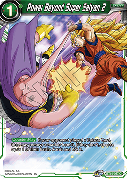 Power Beyond Super Saiyan 2 (BT14-087) [Cross Spirits] - POKÉ JEUX