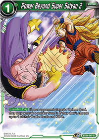 Power Beyond Super Saiyan 2 (BT14-087) [Cross Spirits] - POKÉ JEUX