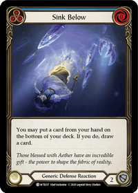 Sink Below (Blue) [U-WTR217] (Welcome to Rathe Unlimited) Unlimited Rainbow Foil - POKÉ JEUX