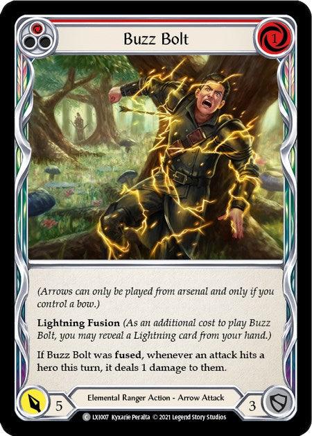 Buzz Bolt (Red) [LXI007] (Tales of Aria Lexi Blitz Deck) 1st Edition Normal - POKÉ JEUX