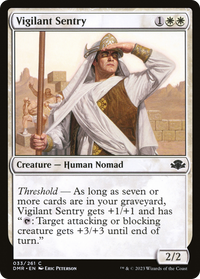 Sentinelle vigilante [Dominaria Remastered] 