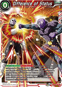 Difference of Status (BT14-029) [Cross Spirits] - POKÉ JEUX