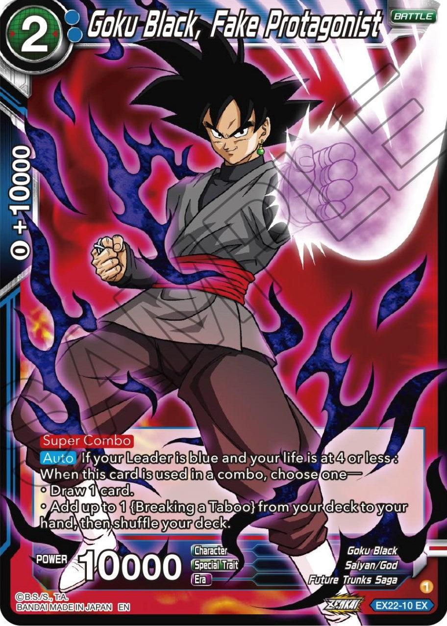Goku Black, Fake Protagonist (EX22-10) [Ultimate Deck 2023] - POKÉ JEUX