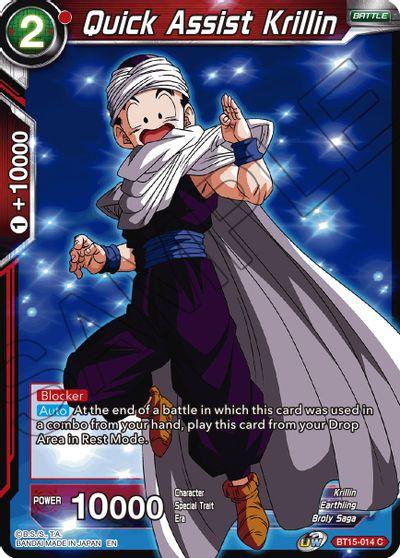Quick Assist Krillin (BT15-014) [Saiyan Showdown] - POKÉ JEUX