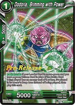 Dodoria, Brimming with Power (BT10-082) [Rise of the Unison Warrior Prerelease Promos] - POKÉ JEUX