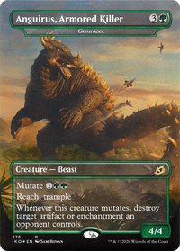 Gemrazer - Anguirus, Armored Killer (Extended Art) [Ikoria: Lair of Behemoths]