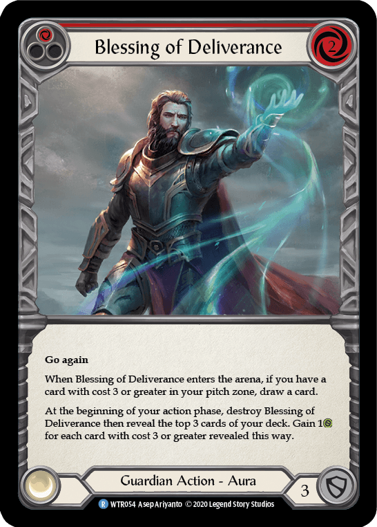 Blessing of Deliverance (Red) [U-WTR054] (Welcome to Rathe Unlimited) Unlimited Normal - POKÉ JEUX